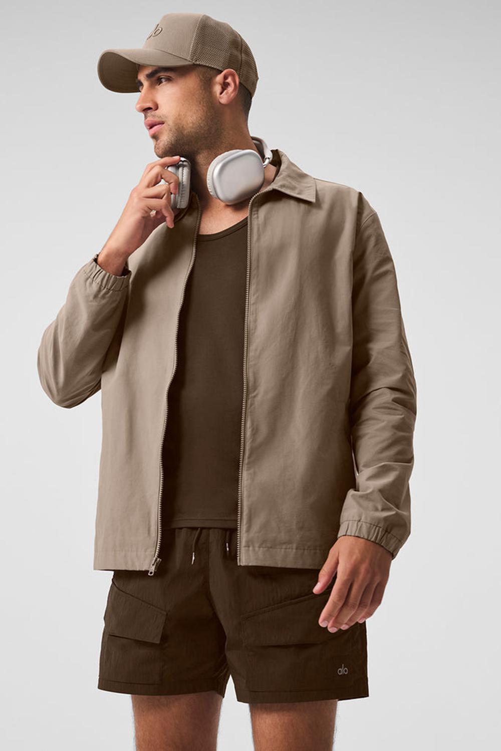 Gravel Men Alo Yoga Torrent Overshirt | Australia  79523-XJDW