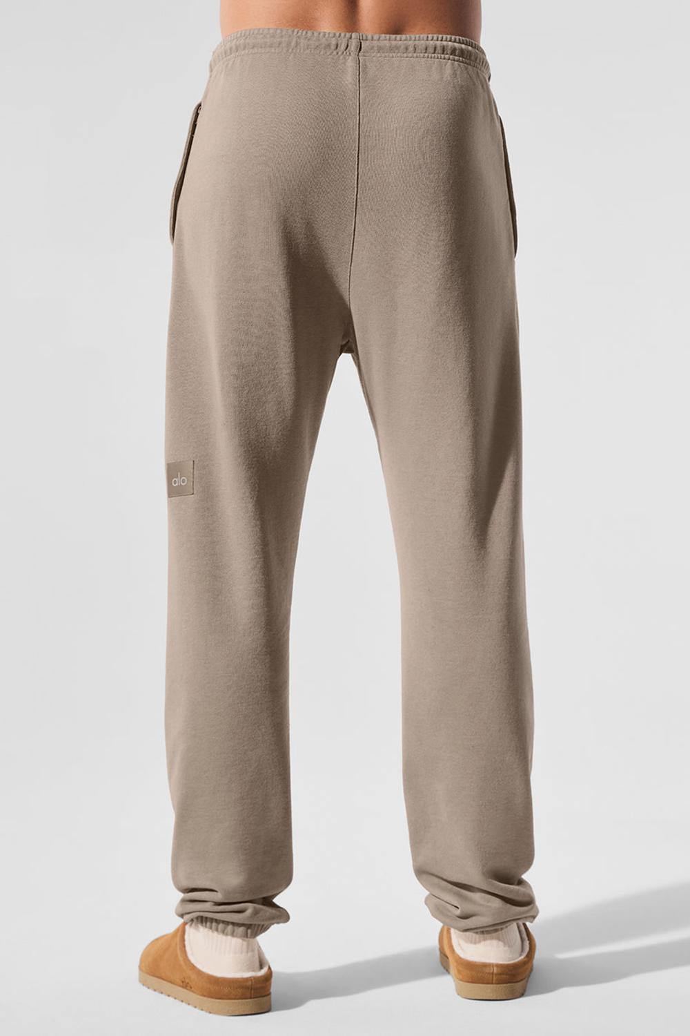 Gravel Wash Men Alo Yoga Chill Vintage Wash Sweatpant | Australia  46279-SAEJ