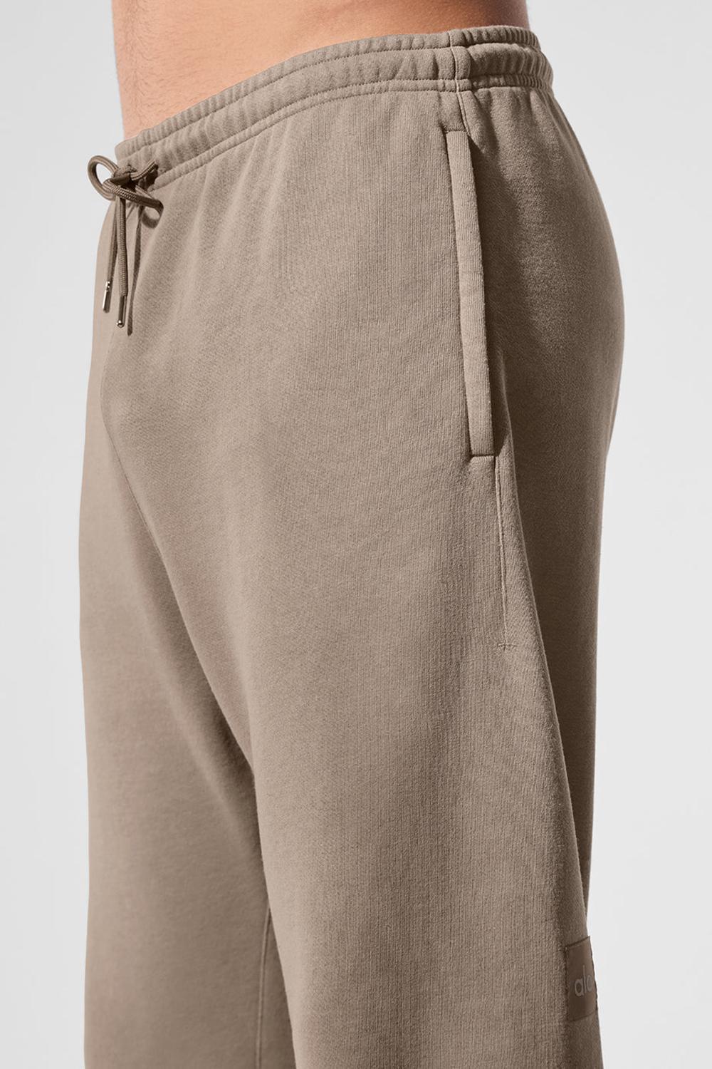 Gravel Wash Men Alo Yoga Chill Vintage Wash Sweatpant | Australia  46279-SAEJ