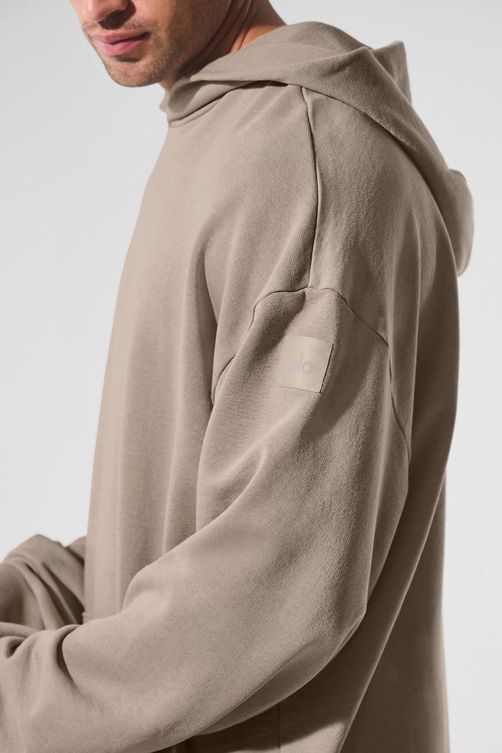 Gravel Wash Men Alo Yoga Chill Vintage Wash Hoodie | Australia  65470-IOCF