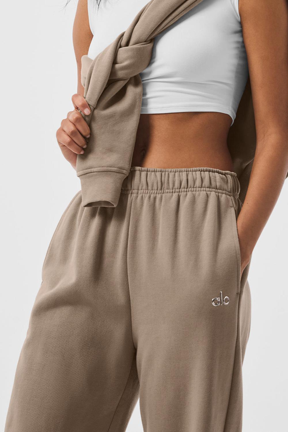Gravel Women Alo Yoga Accolade Straight Leg Sweatpant | Australia  03857-TNUP