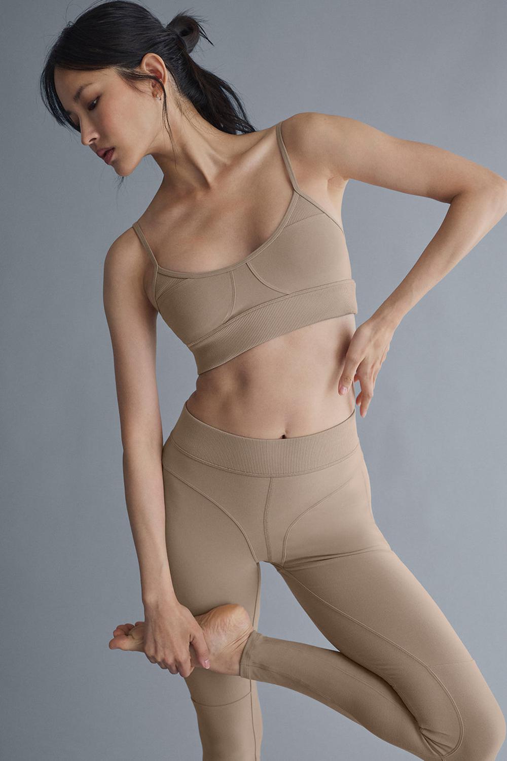 Gravel Women Alo Yoga Alosoft High-Waist Head Start Legging | Australia  45021-JHRC