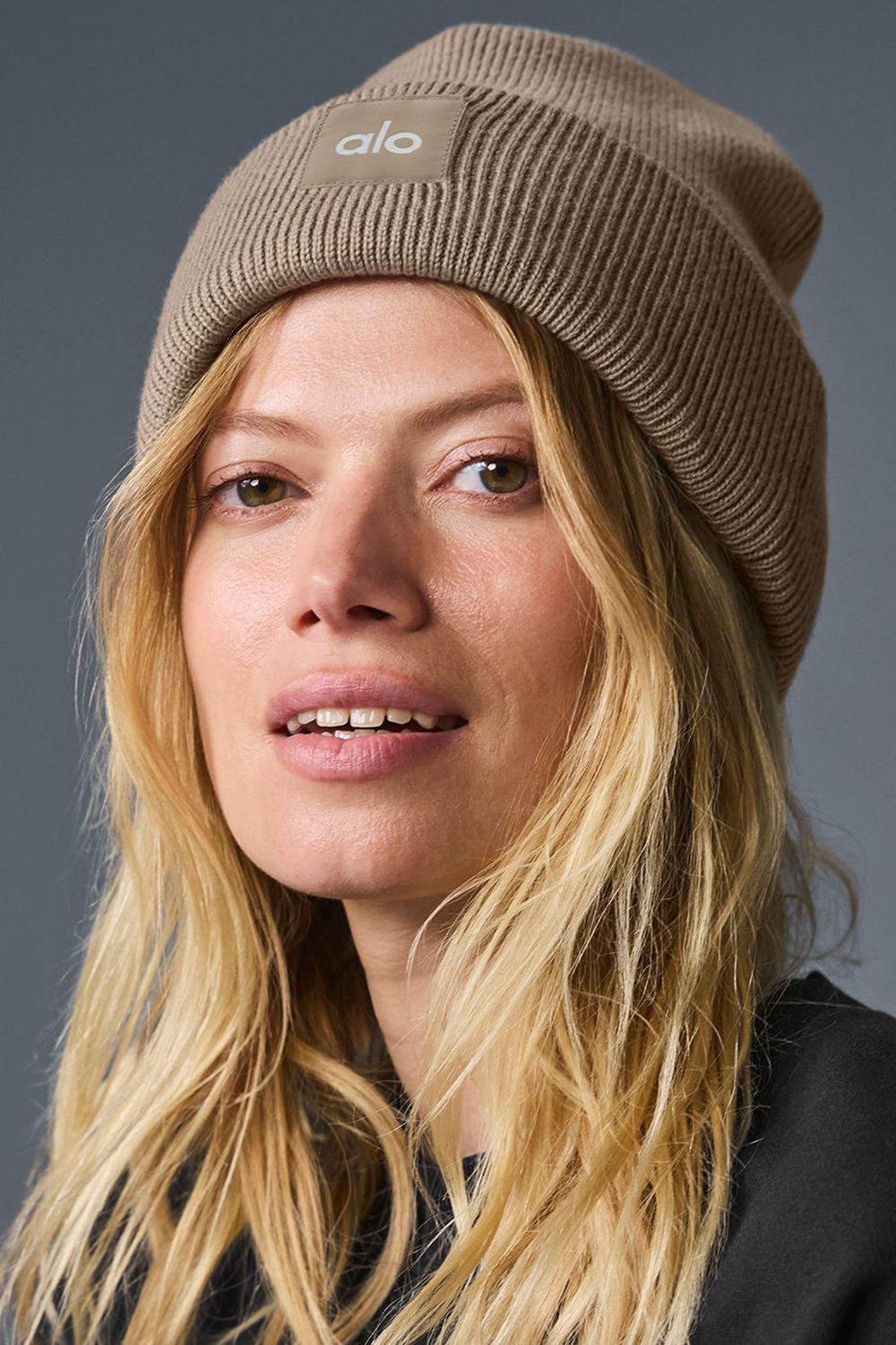 Gravel Women Alo Yoga Everyday Beanie | Australia  86702-XUWZ