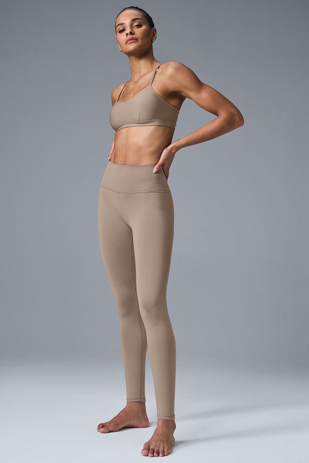 Gravel Women Alo Yoga High-Waist Airlift Legging | Australia  34509-RQWL