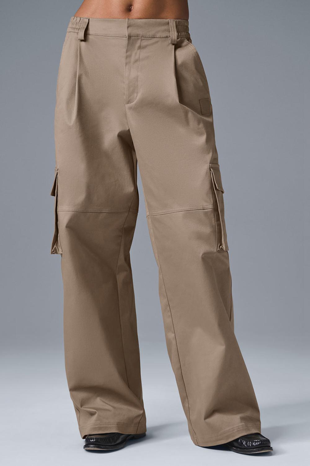 Gravel Women Alo Yoga High-Waist Night Out Cargo Pant | Australia  28196-ATUD