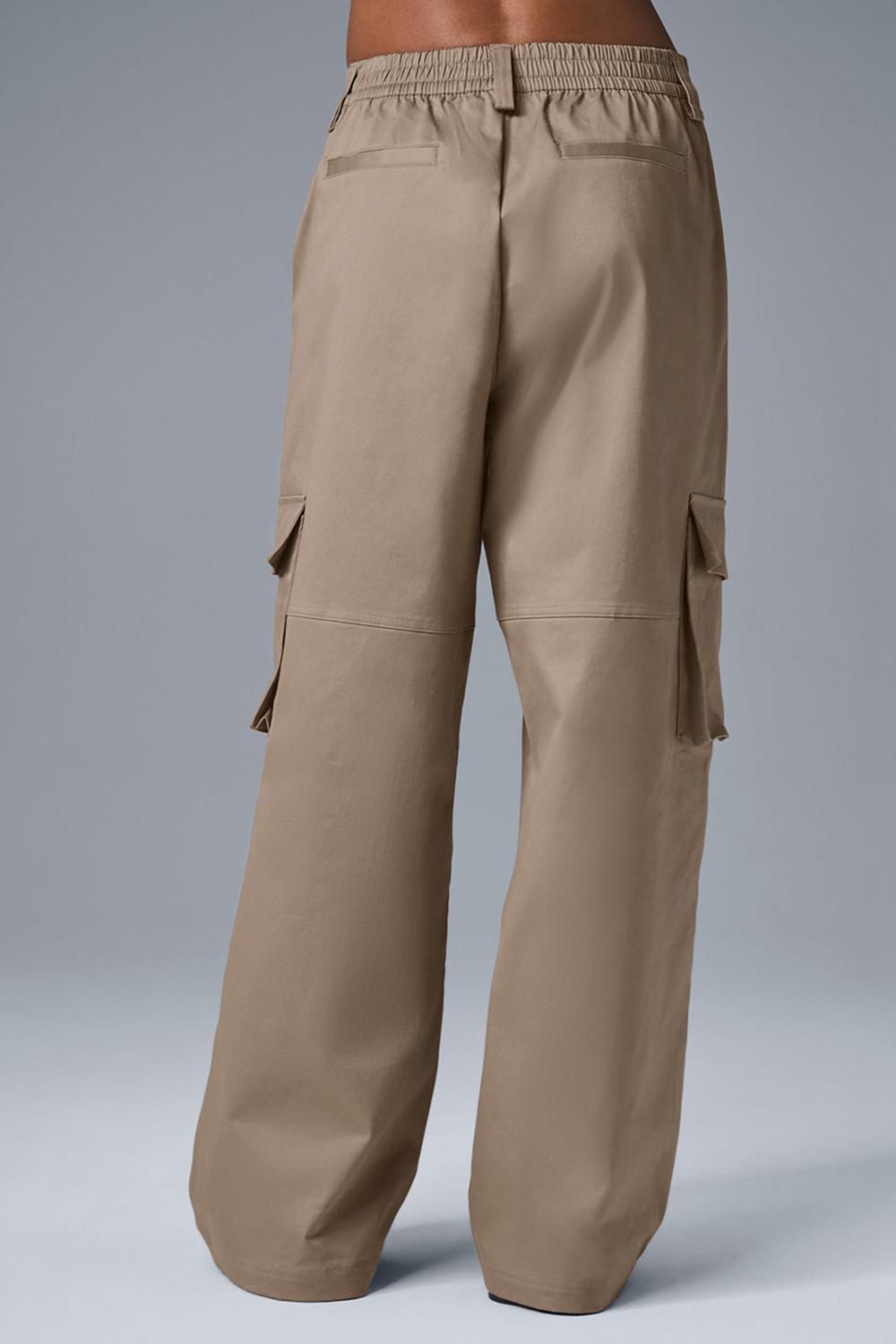 Gravel Women Alo Yoga High-Waist Night Out Cargo Pant | Australia  28196-ATUD