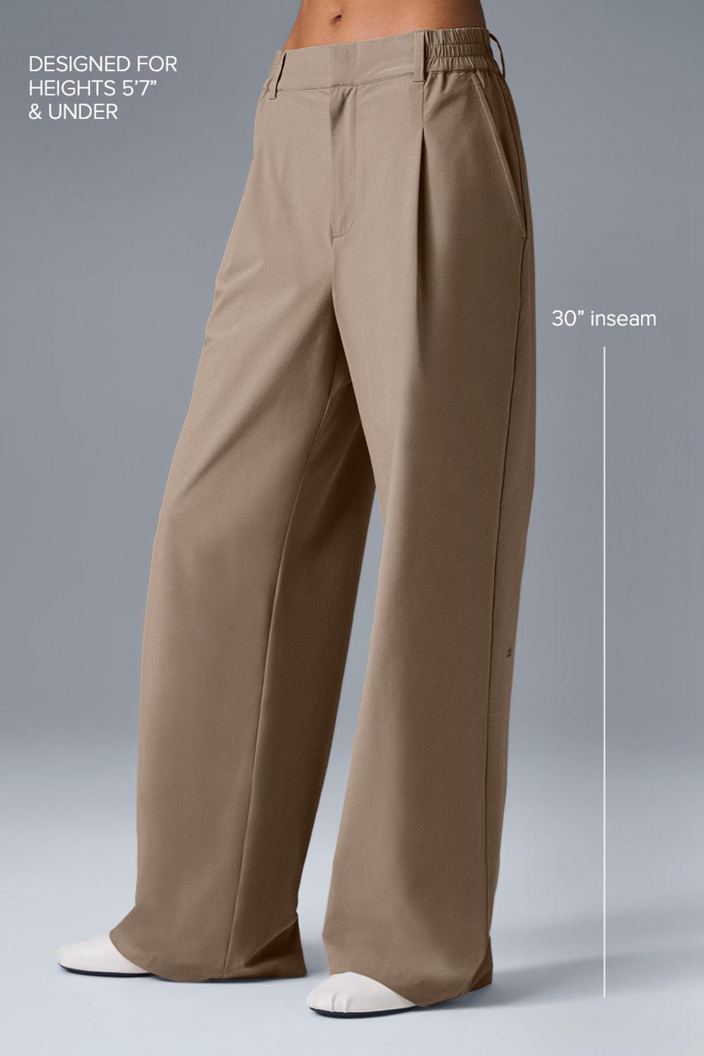 Gravel Women Alo Yoga High-Waist Pursuit (Regular) Pant | Australia  57204-KQBW