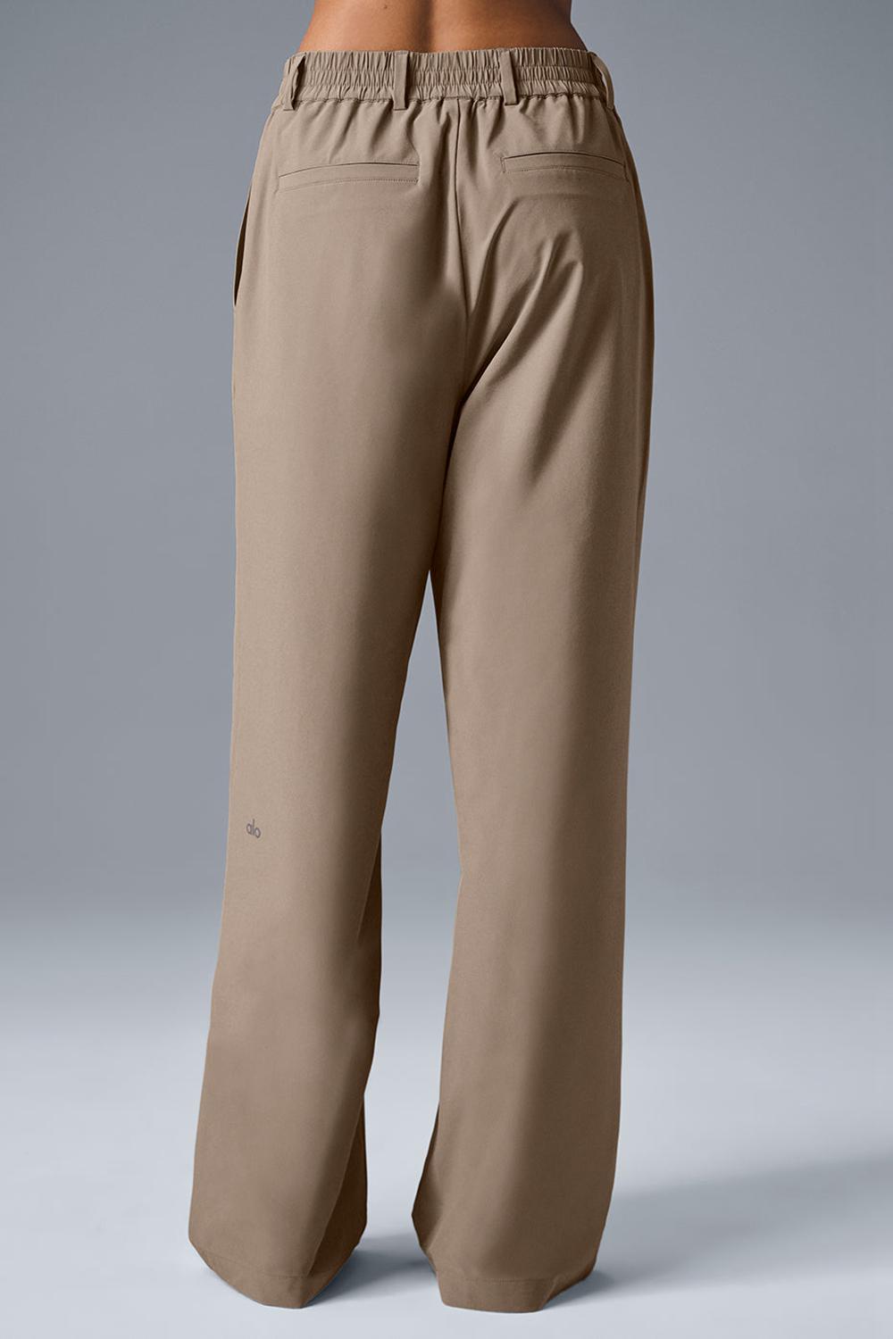 Gravel Women Alo Yoga High-Waist Pursuit (Regular) Pant | Australia  57204-KQBW