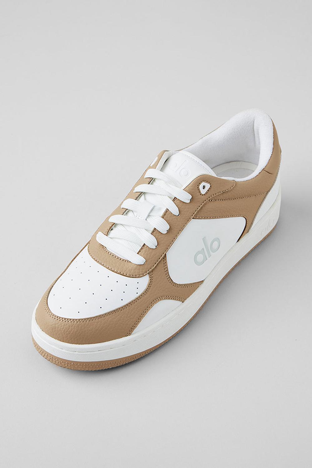 Gravel / White Women Alo Yoga Recovery Mode Sneaker | Australia  13270-FMSX