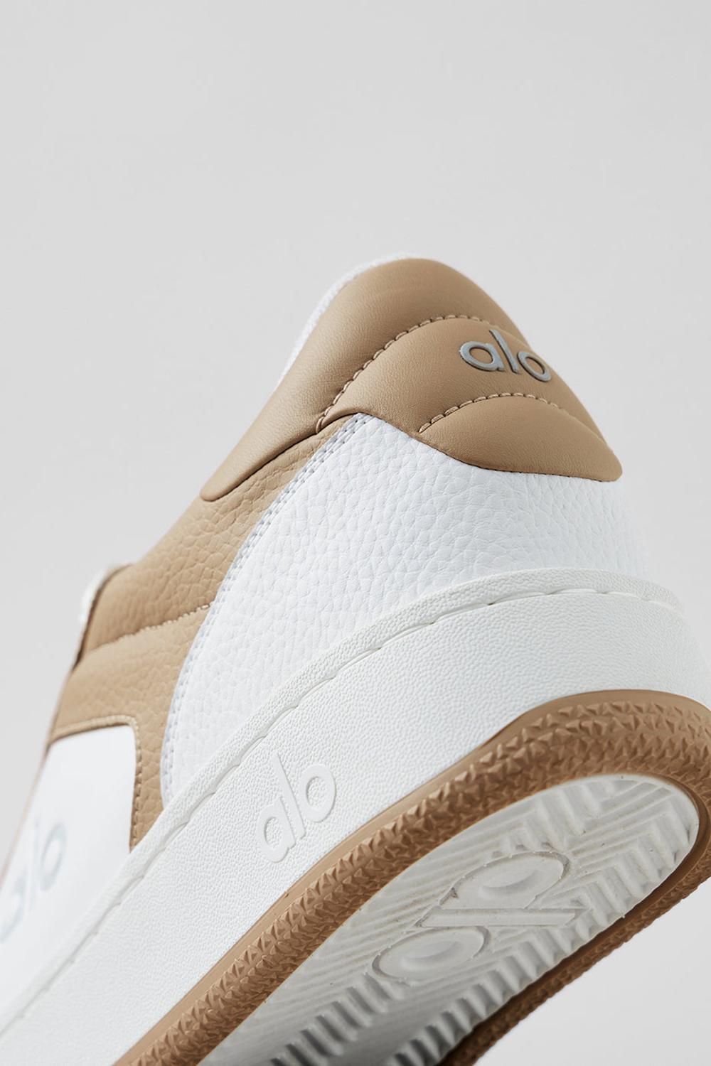 Gravel / White Women Alo Yoga Recovery Mode Sneaker | Australia  13270-FMSX