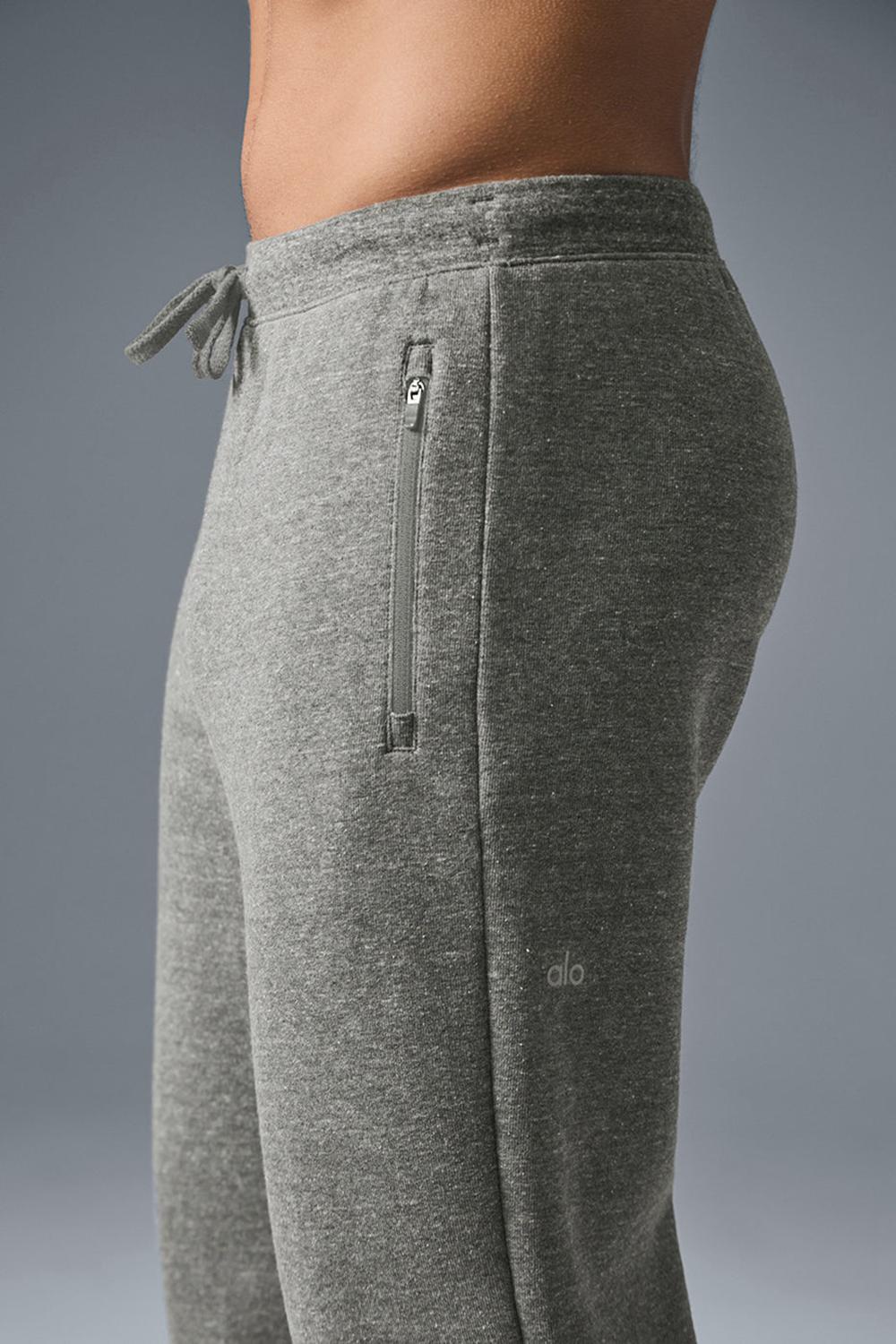 Grey Triblend Men Alo Yoga Triumph Restore Sweatpant | Australia  03845-ABQL