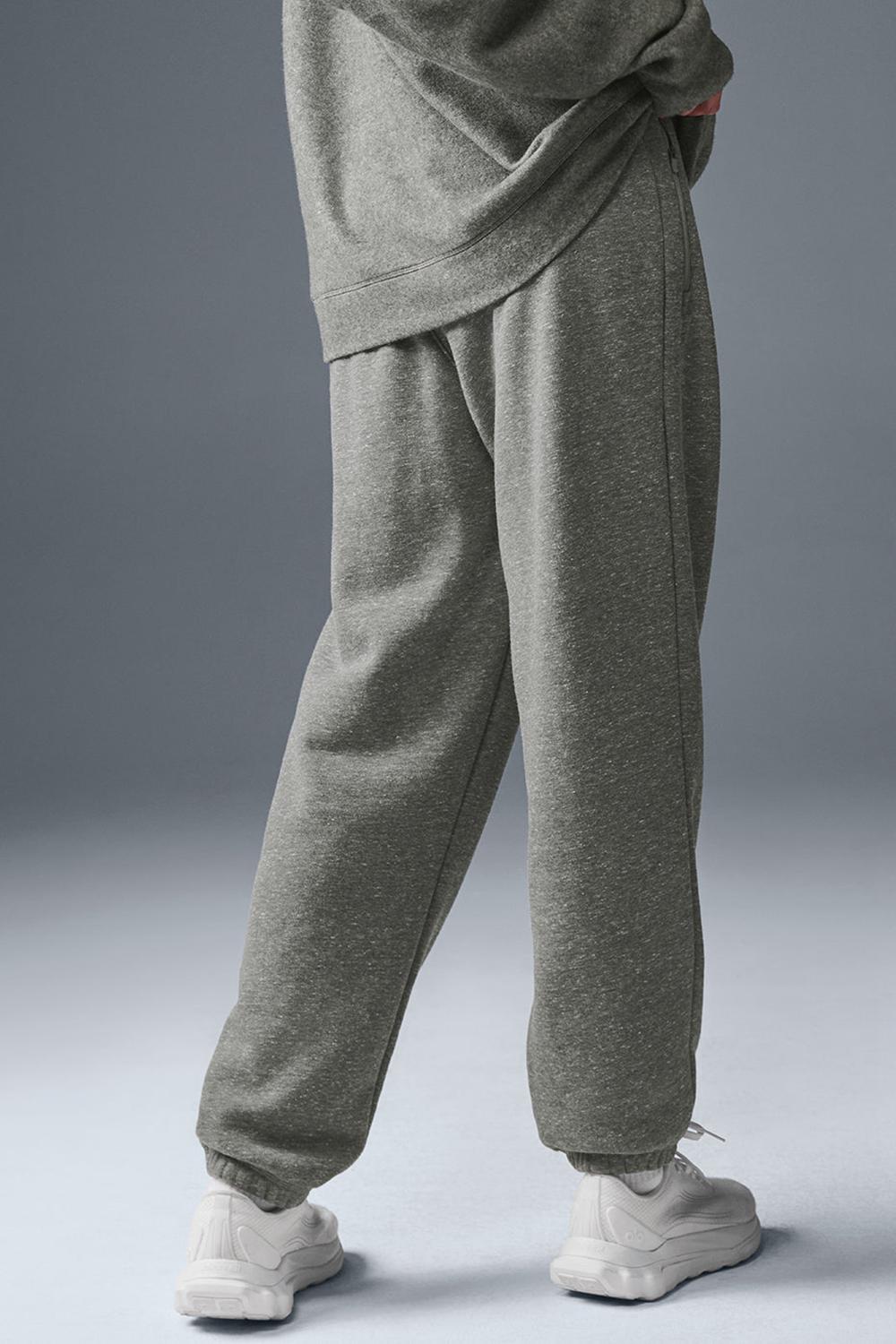Grey Triblend Women Alo Yoga Triumph Restore Sweatpant | Australia  86571-VCOY