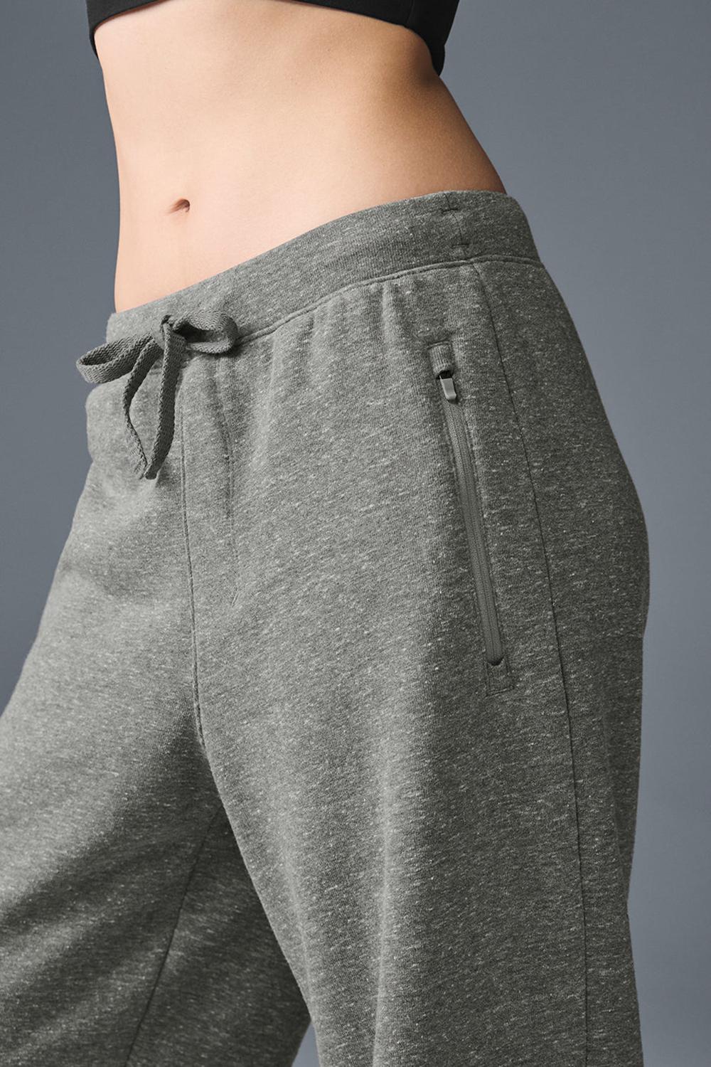 Grey Triblend Women Alo Yoga Triumph Restore Sweatpant | Australia  86571-VCOY
