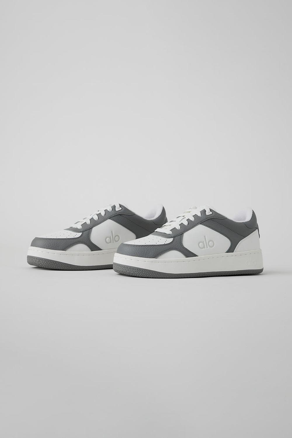 Grey / White Women Alo Yoga Recovery Mode Sneaker | Australia  04319-GMIN