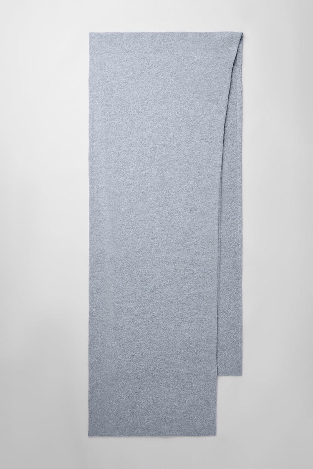 Hazy Heather Grey Men Alo Yoga Merino Wool Oversized Scarf | Australia  27931-RKJA
