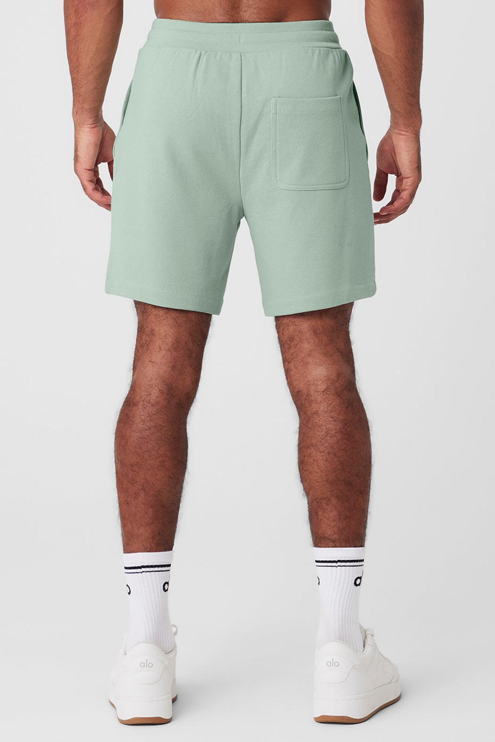 Icy Sage Men Alo Yoga Chill Short | Australia  85170-RBCM