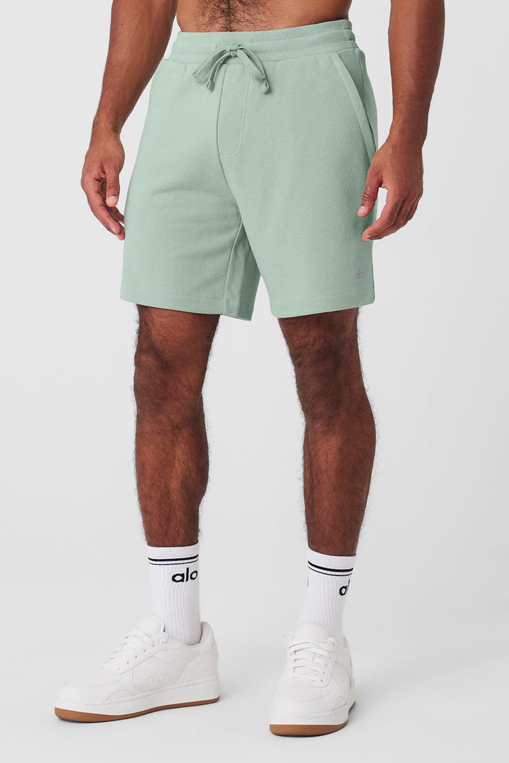 Icy Sage Men Alo Yoga Chill Short | Australia  85170-RBCM