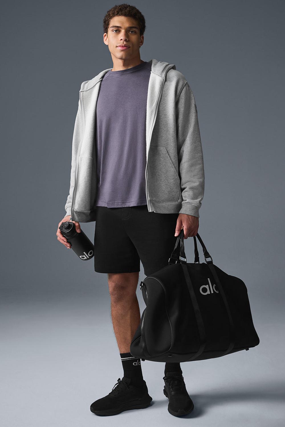 Italian Plum Men Alo Yoga Triumph Raglan Tee | Australia  49810-SKAG