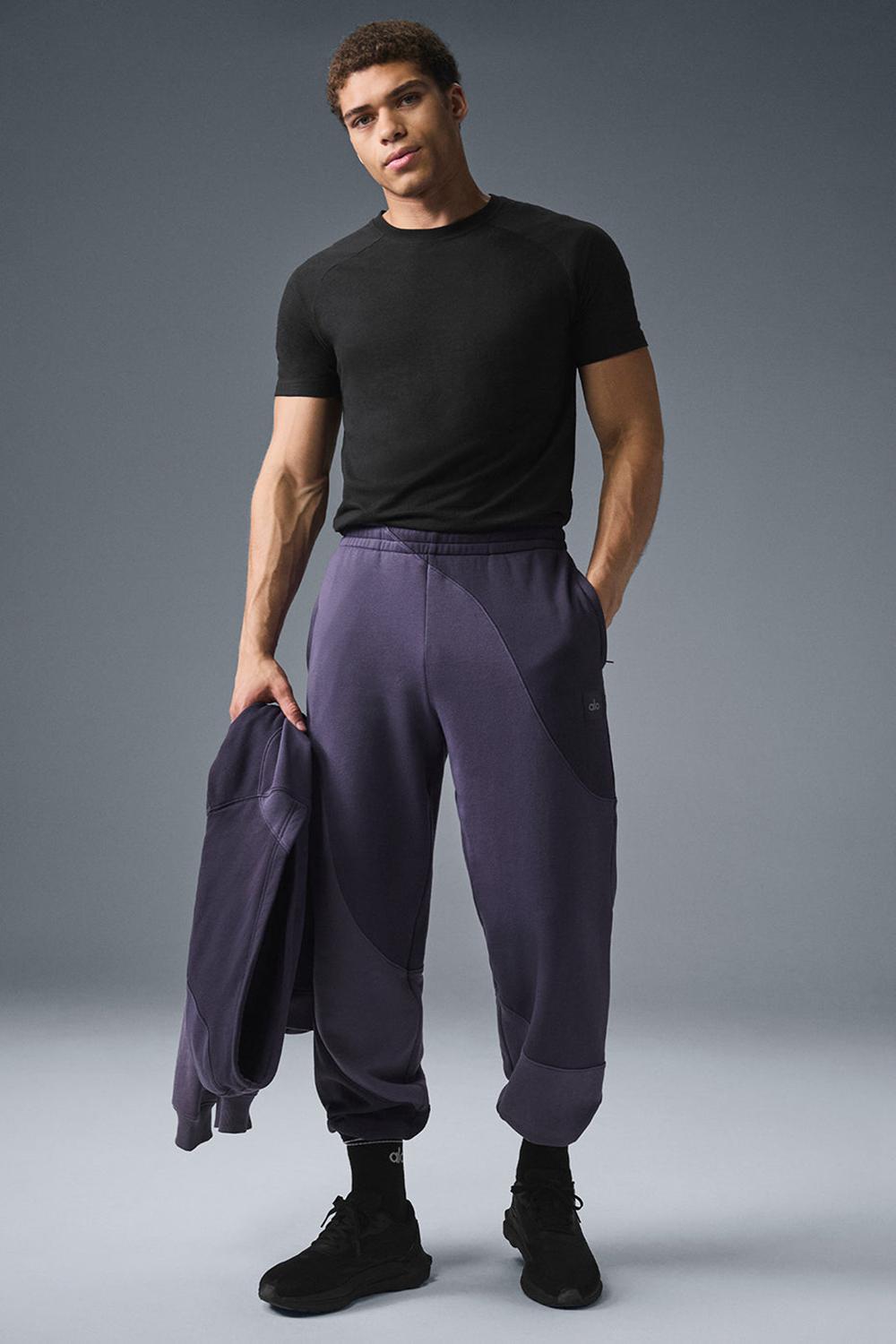 Italian Plum Tonal Men Alo Yoga Make Waves Sweatpant | Australia  12509-JRNB