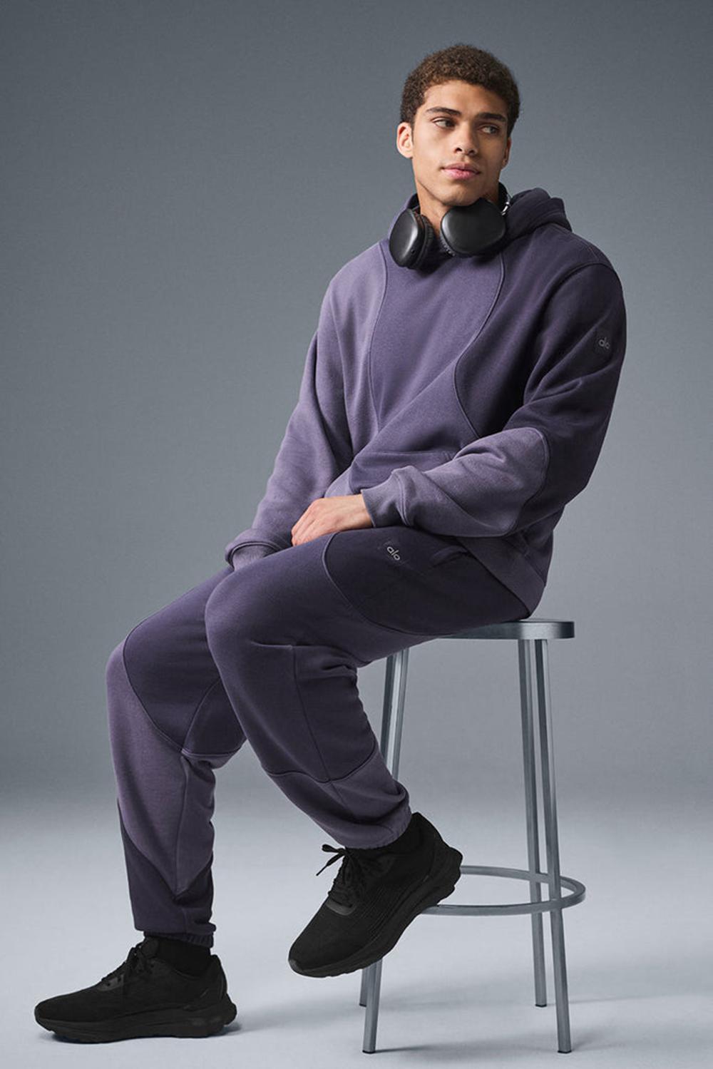 Italian Plum Tonal Men Alo Yoga Make Waves Sweatpant | Australia  12509-JRNB