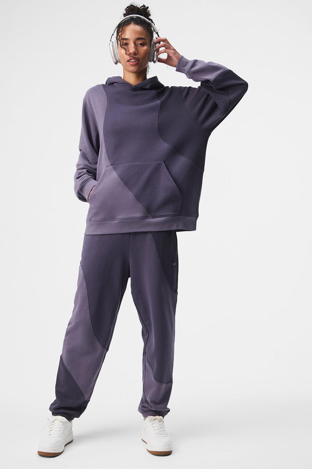 Italian Plum Tonal Women Alo Yoga Make Waves Sweatpant | Australia  31654-BTOQ