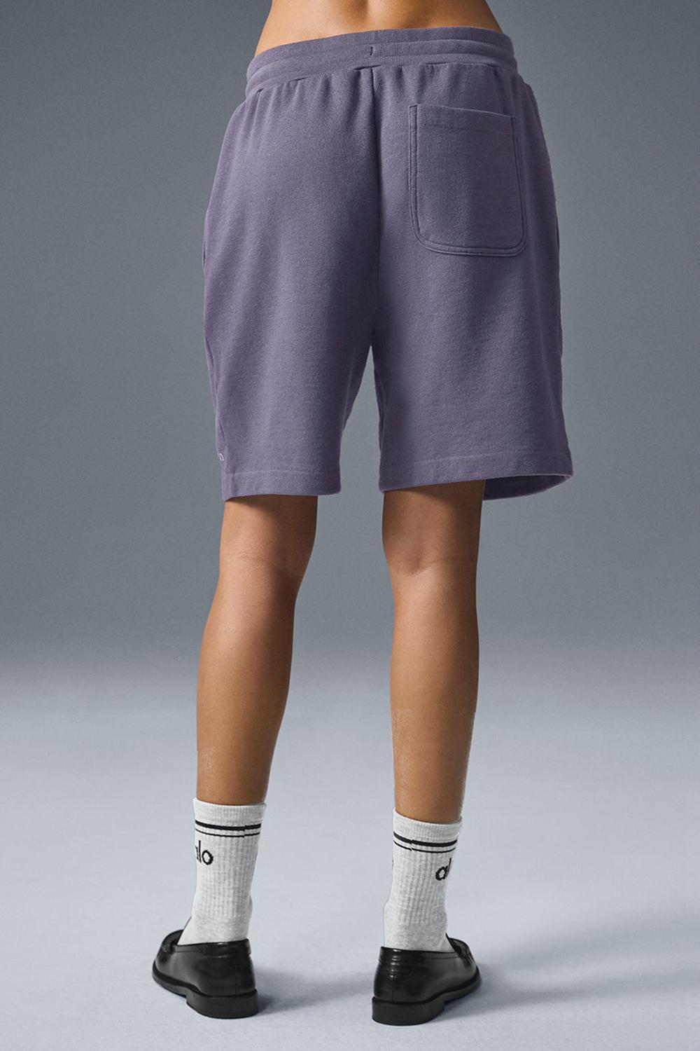 Italian Plum Women Alo Yoga Chill Short | Australia  08123-WNAO