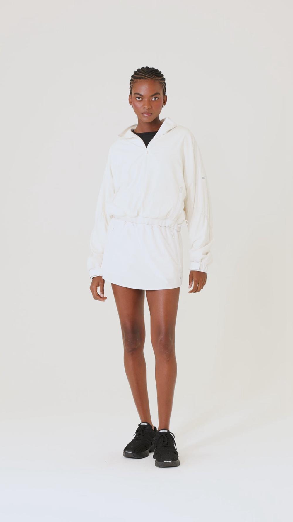 Ivory Women Alo Yoga Cropped Elevation Coverup | Australia  52739-TODX