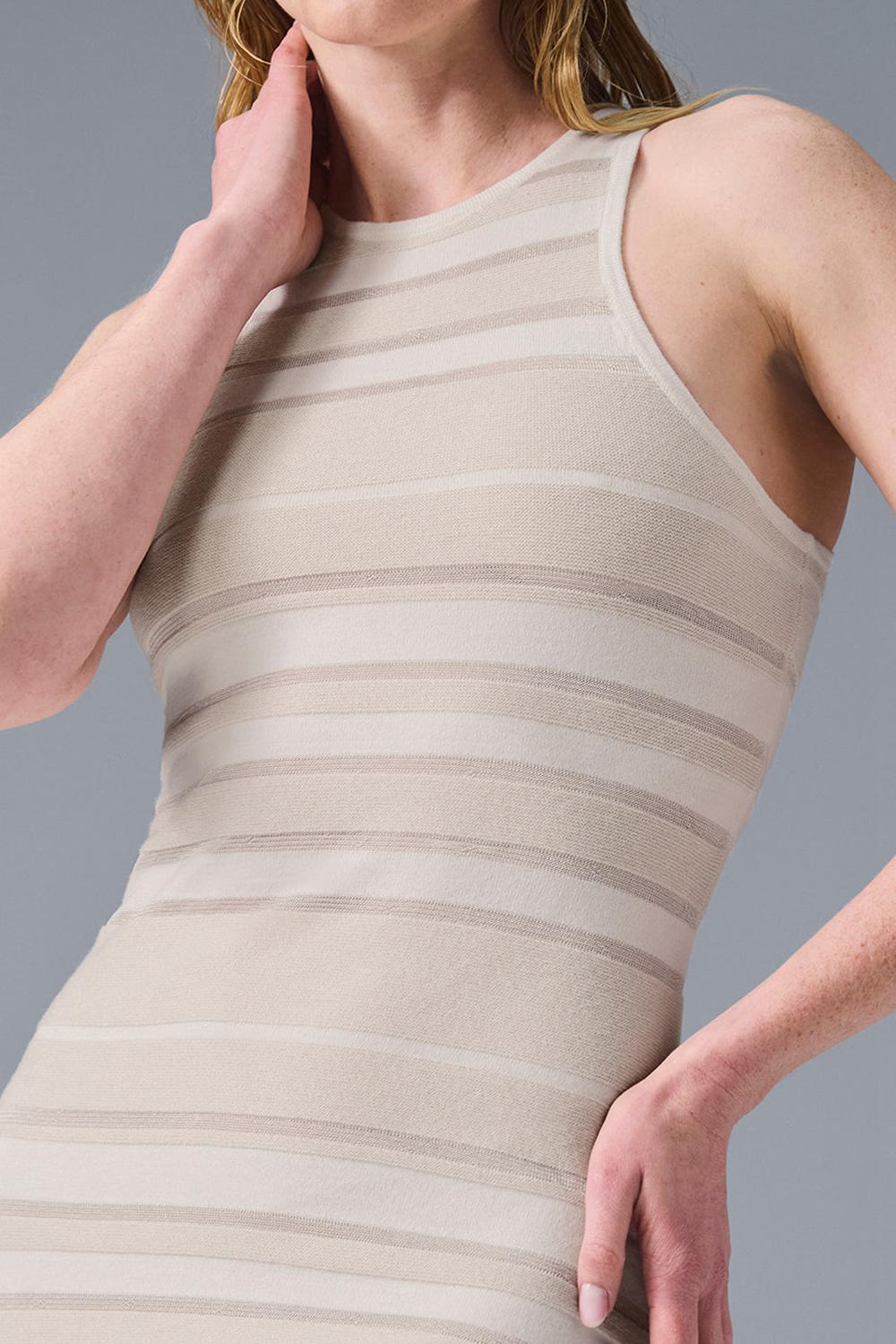 Ivory / Alabaster Women Alo Yoga Sport Play Knit Dress | Australia  13785-SVXT