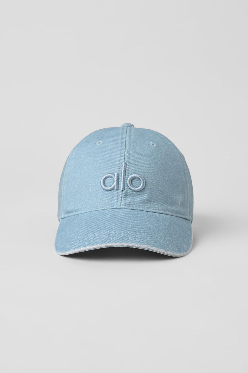 Light Denim Women Alo Yoga Washed Off-Duty Cap | Australia  41208-JLES