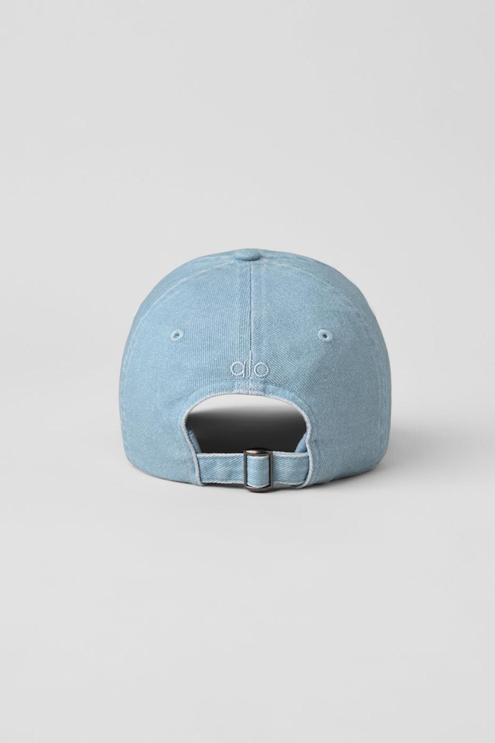 Light Denim Women Alo Yoga Washed Off-Duty Cap | Australia  41208-JLES