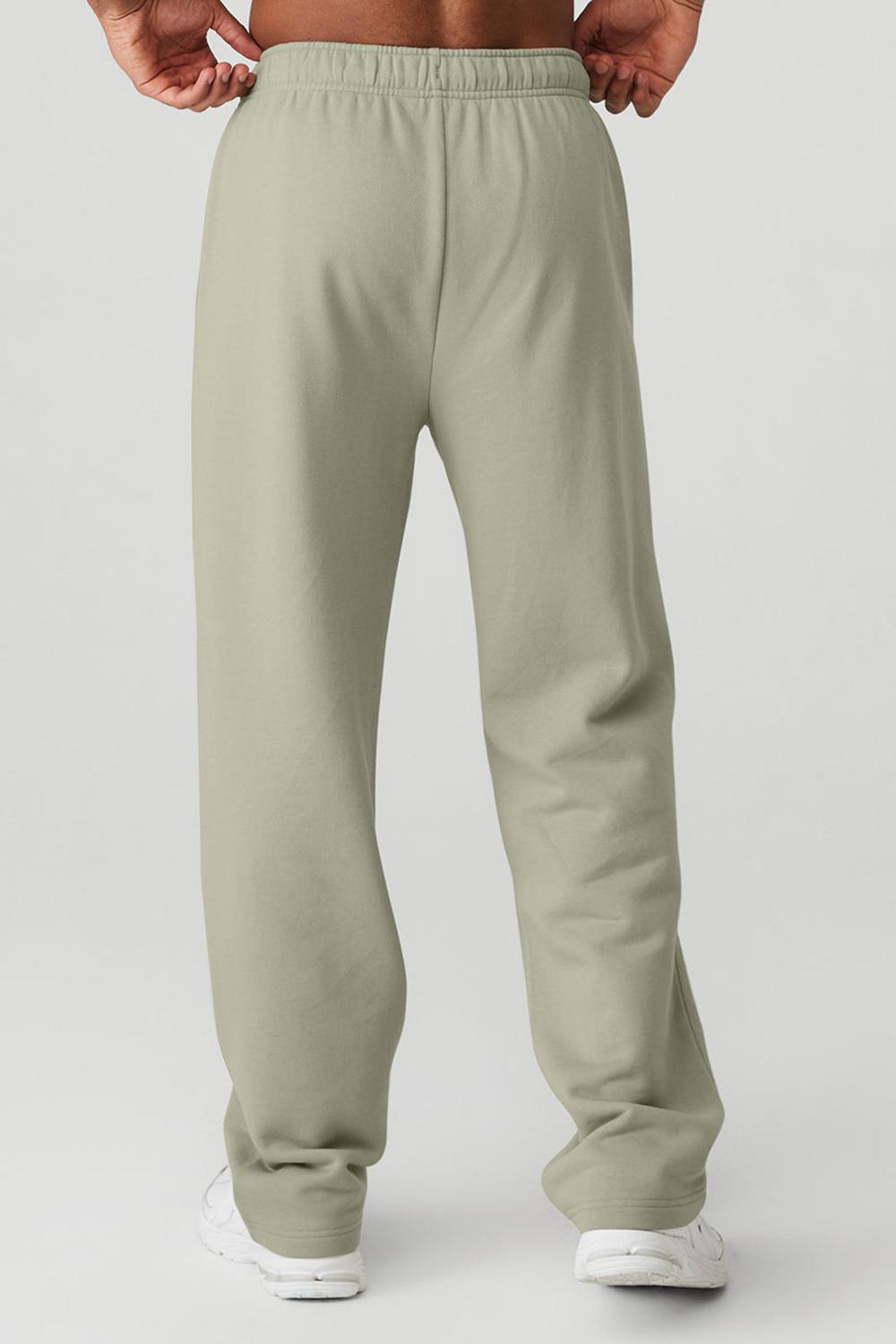 Limestone Men Alo Yoga Accolade Straight Leg Sweatpant | Australia  45179-MTQZ