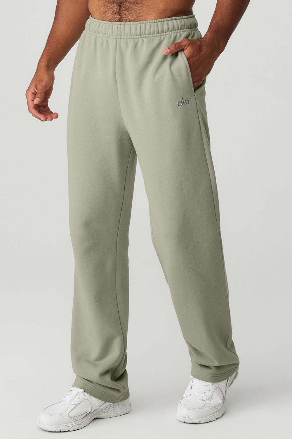 Limestone Men Alo Yoga Accolade Straight Leg Sweatpant | Australia  45179-MTQZ