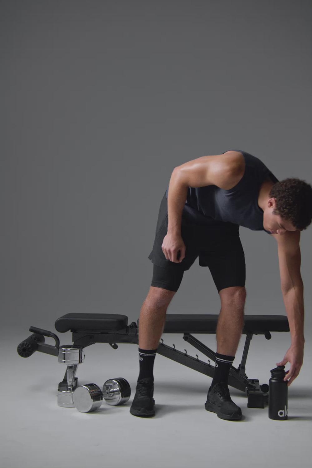 Limestone Men Alo Yoga The Triumph Muscle Tank | Australia  43270-SJZX