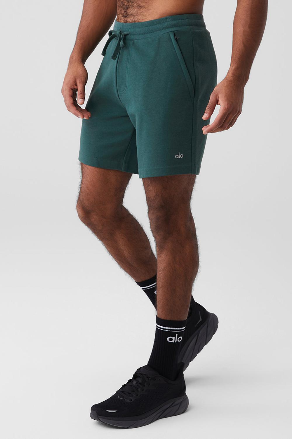 Midnight Green Men Alo Yoga Chill Short | Australia  24930-TXJS