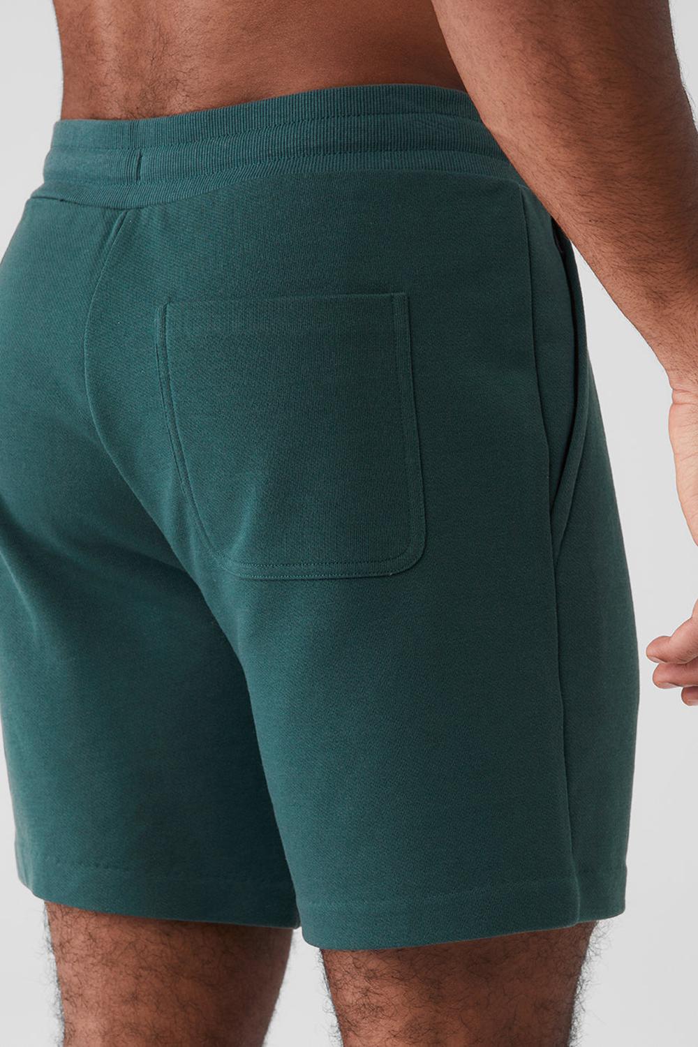Midnight Green Men Alo Yoga Chill Short | Australia  24930-TXJS