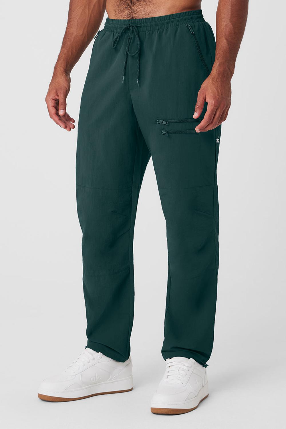 Midnight Green Men Alo Yoga Takeaway Track Pant | Australia  62953-ZJHP
