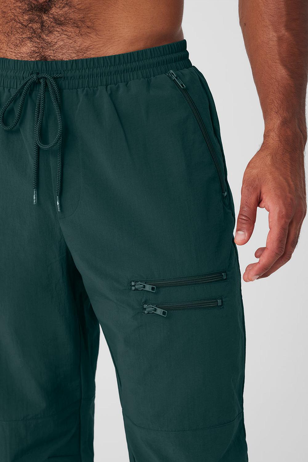 Midnight Green Men Alo Yoga Takeaway Track Pant | Australia  62953-ZJHP