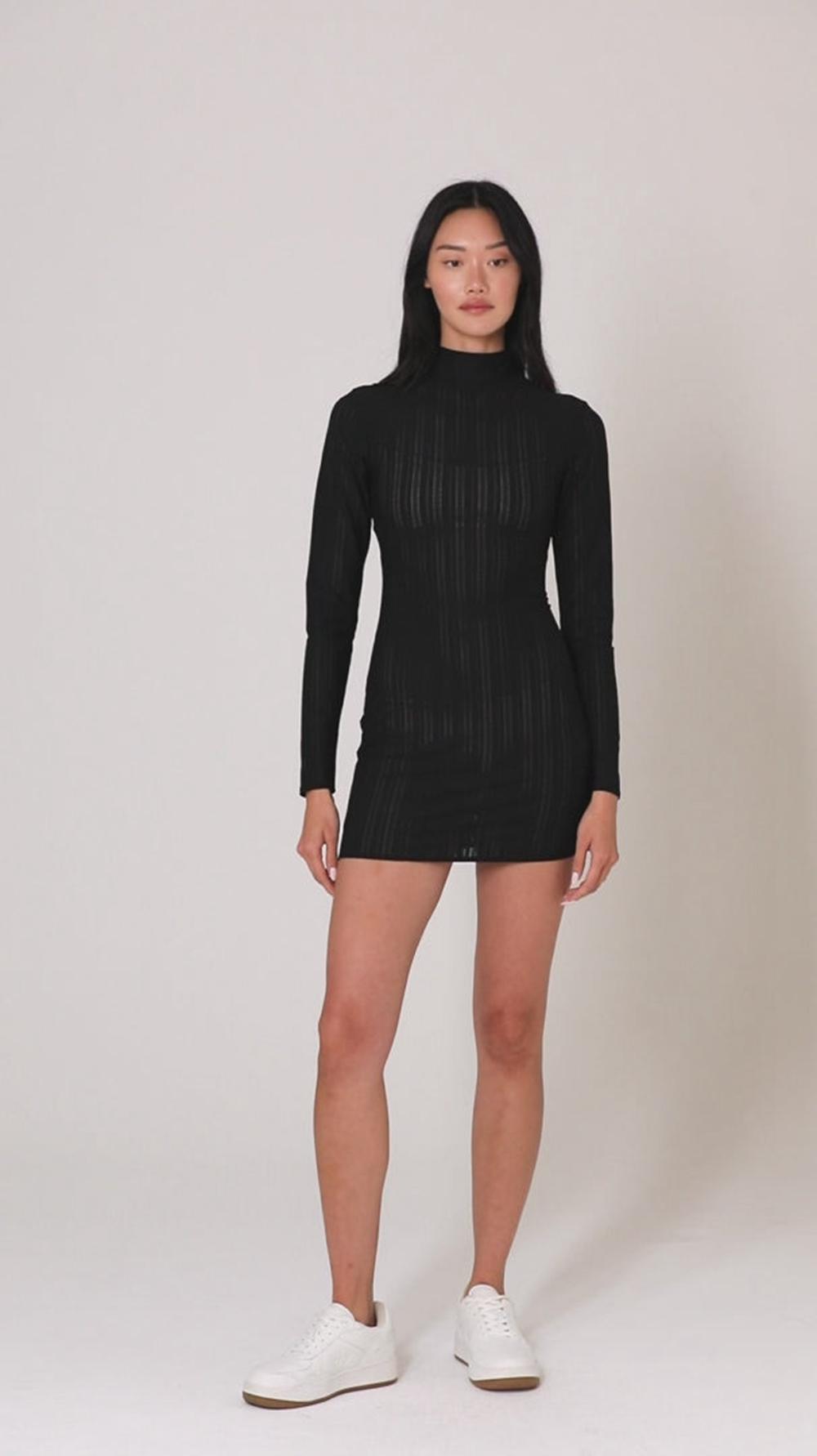 Midnight Green Women Alo Yoga Euphoria Long Sleeve Dress | Australia  26174-BWDF