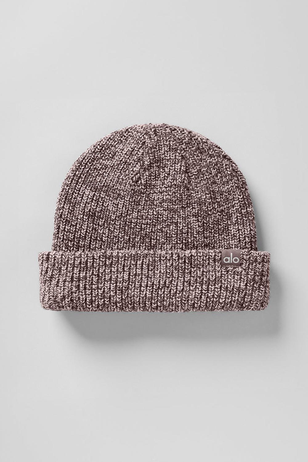 Mushroom Marl Women Alo Yoga Marl Beanie | Australia  53862-CUTQ