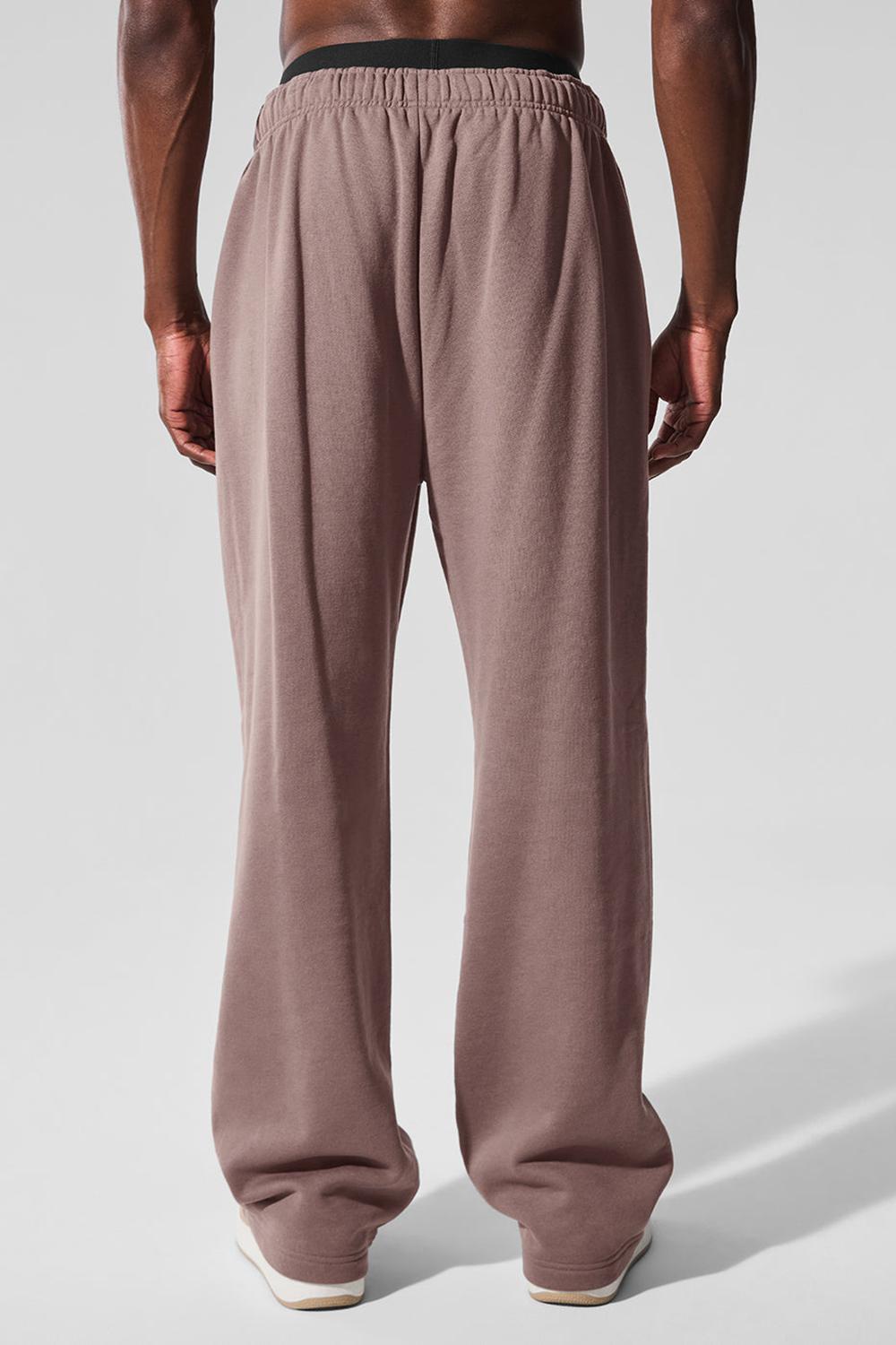Mushroom Men Alo Yoga Accolade Straight Leg Sweatpant | Australia  84039-LVSK