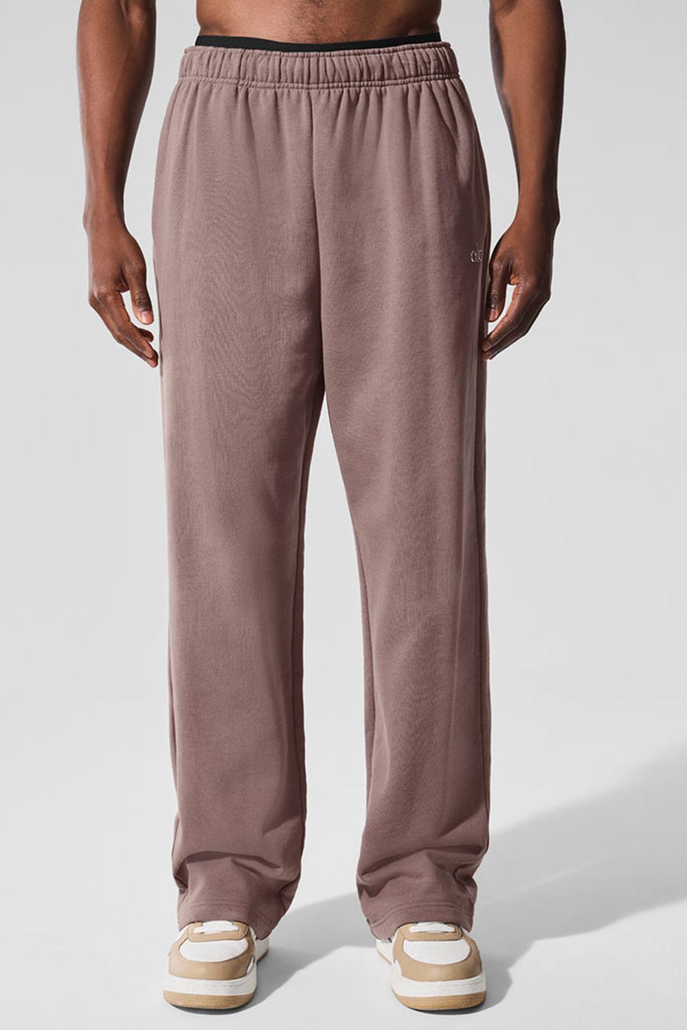 Mushroom Men Alo Yoga Accolade Straight Leg Sweatpant | Australia  84039-LVSK