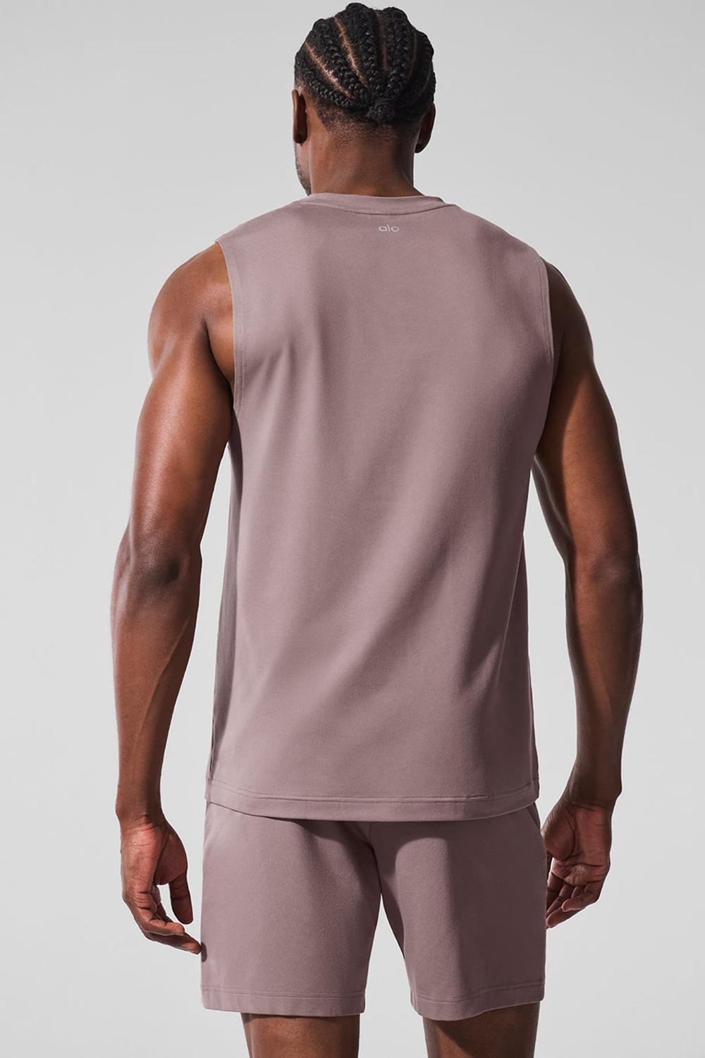 Mushroom Men Alo Yoga Conquer Muscle Tank | Australia  69487-EDFS