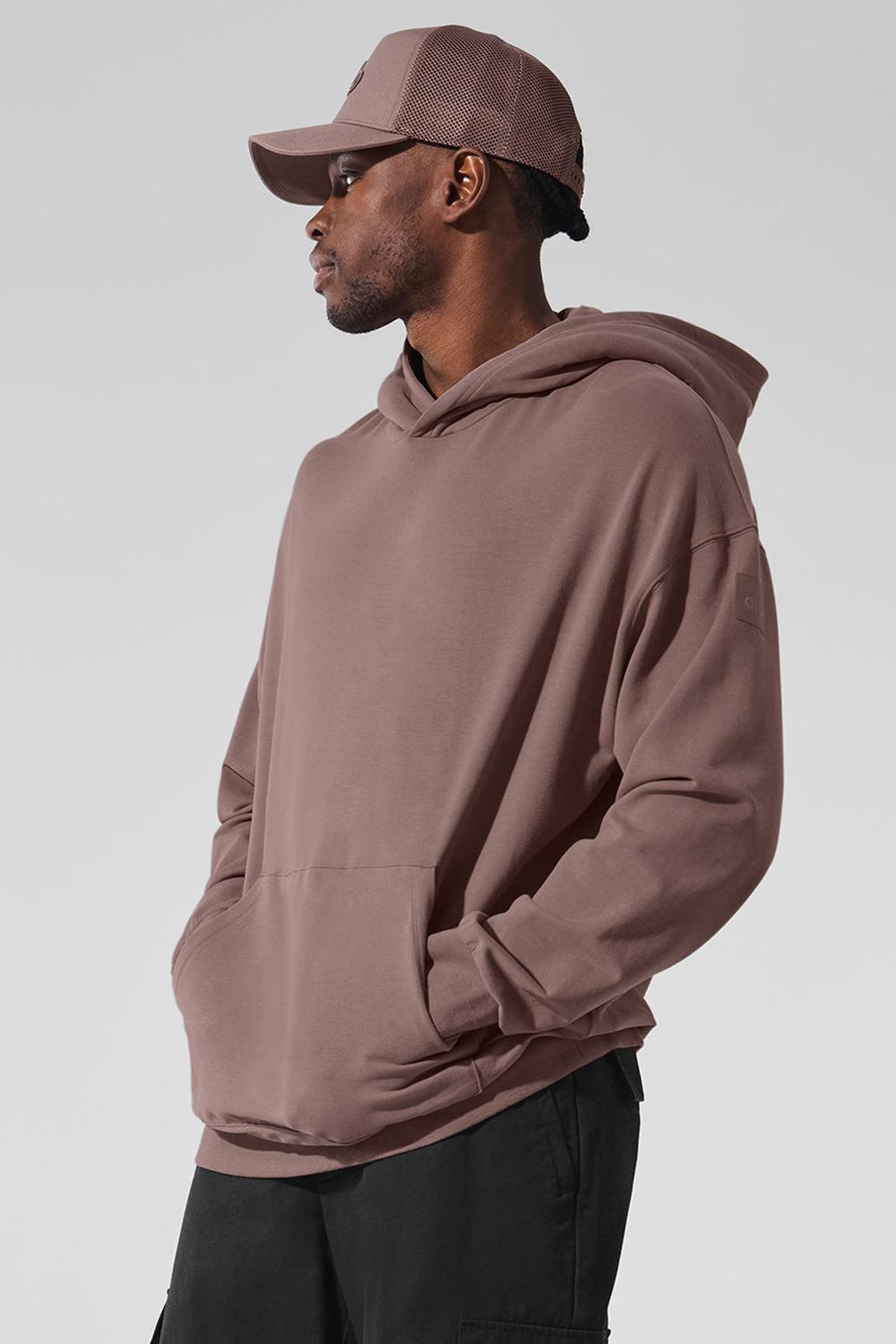 Mushroom Men Alo Yoga Double Take Hoodie | Australia  08795-BCOF
