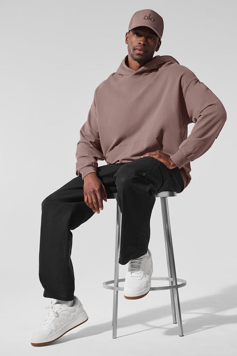 Mushroom Men Alo Yoga Double Take Hoodie | Australia  08795-BCOF