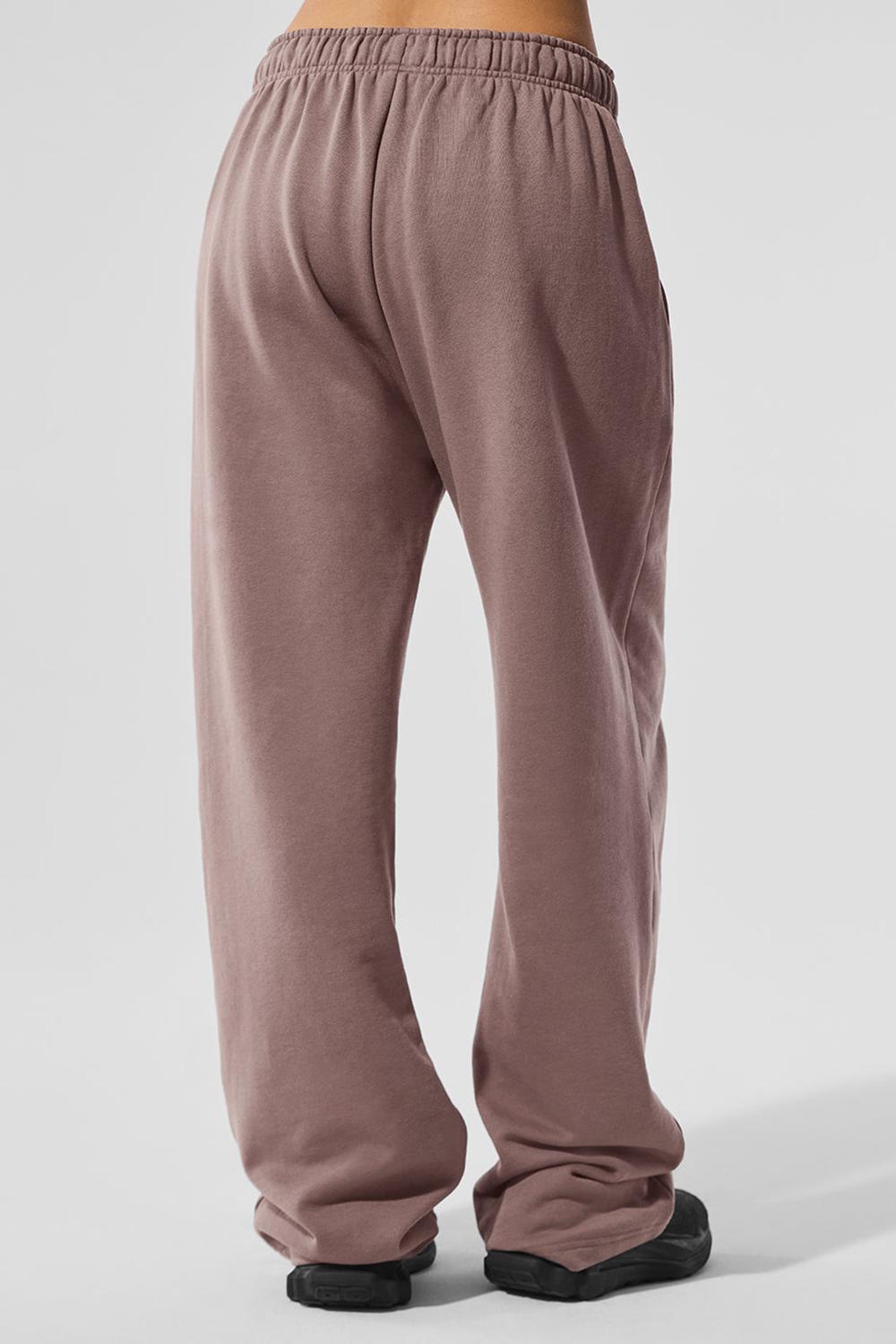 Mushroom Women Alo Yoga Accolade Straight Leg Sweatpant | Australia  53094-CLGT