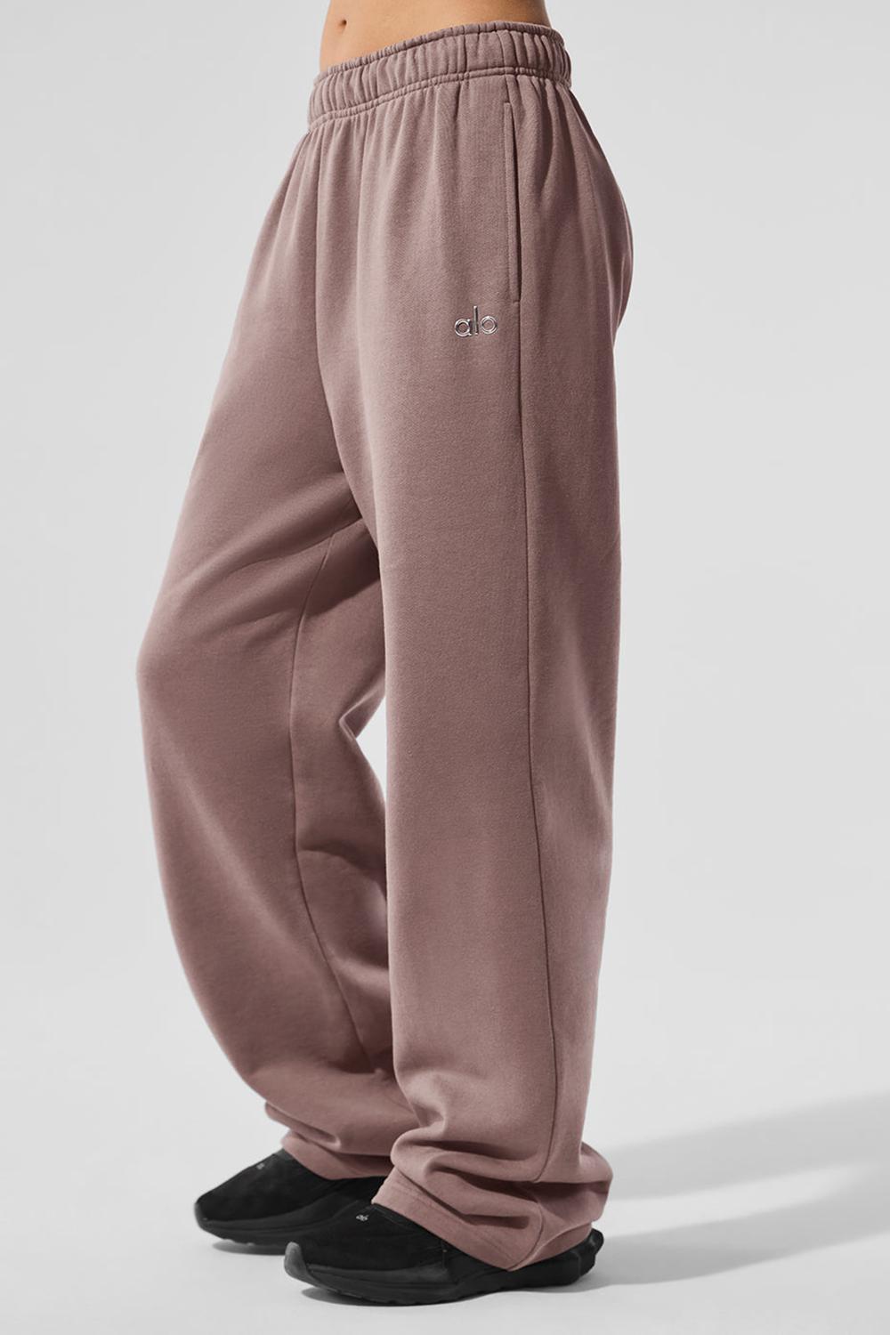 Mushroom Women Alo Yoga Accolade Straight Leg Sweatpant | Australia  53094-CLGT