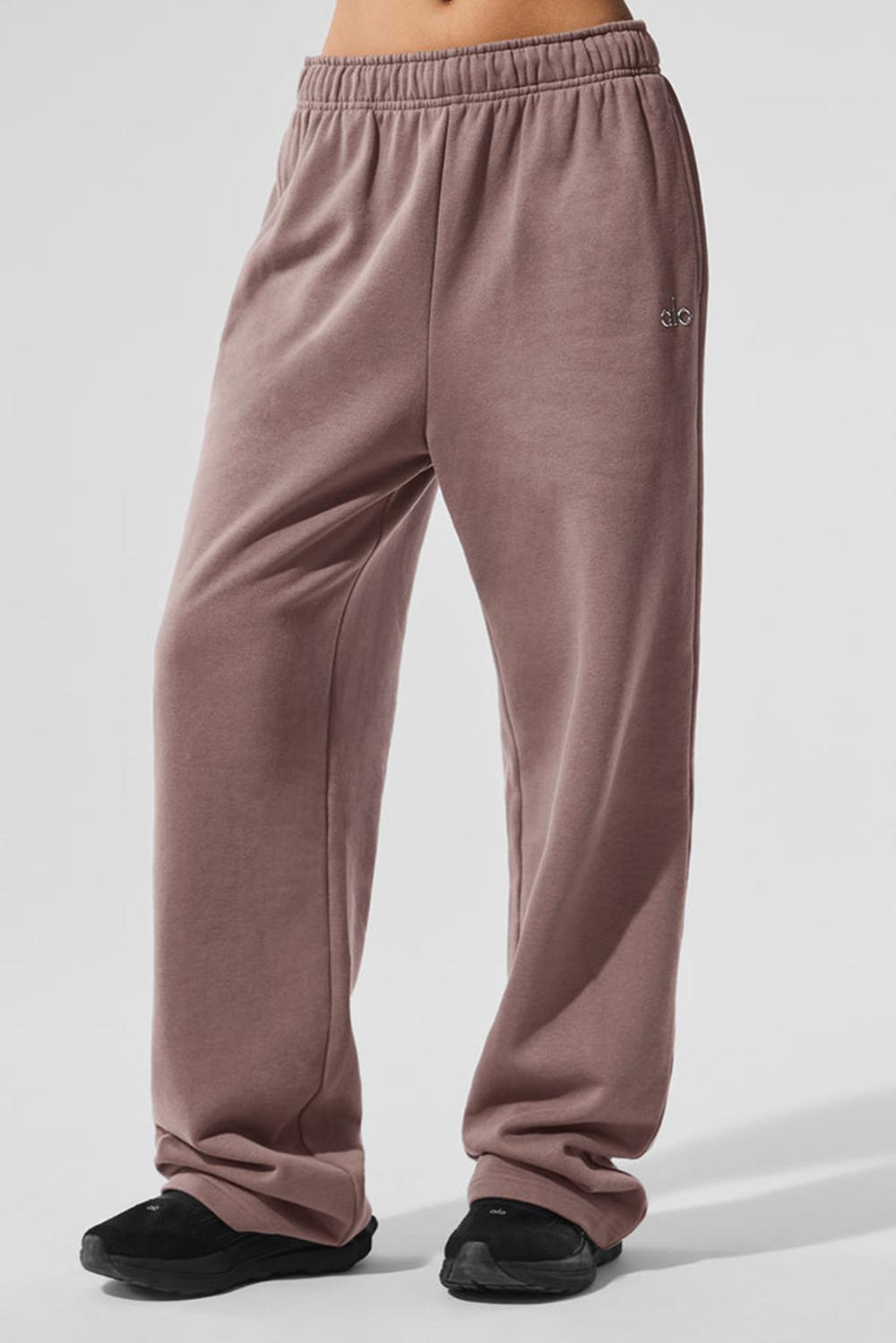 Mushroom Women Alo Yoga Accolade Straight Leg Sweatpant | Australia  53094-CLGT