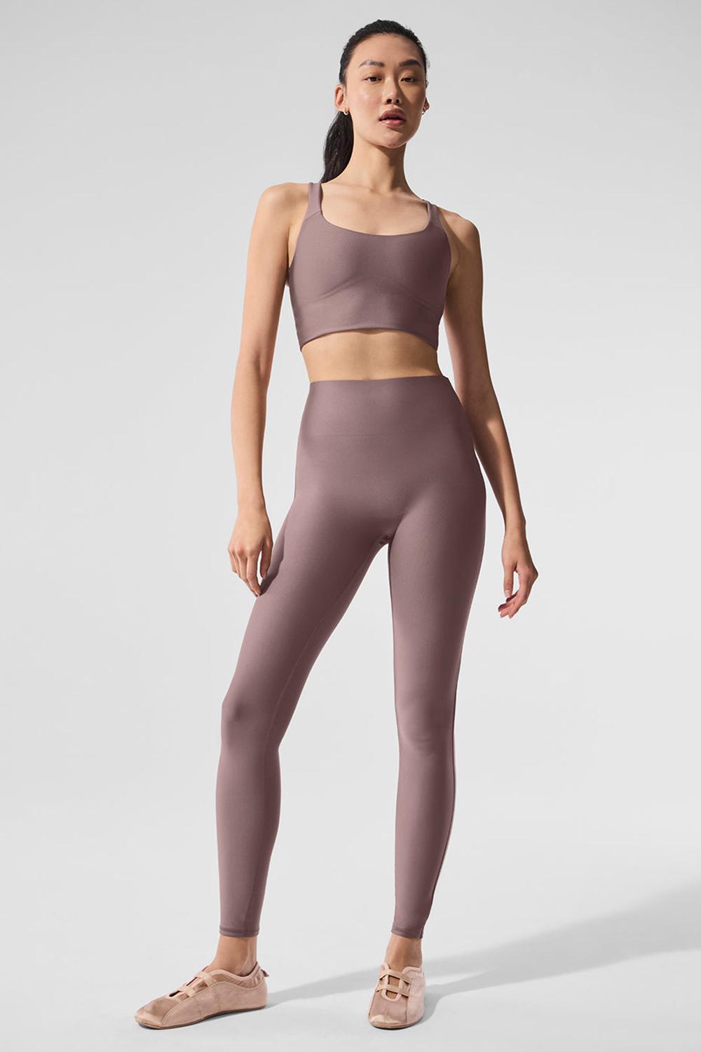 Mushroom Women Alo Yoga Airlift High-Waist Sleek Legging | Australia  21078-AHLO