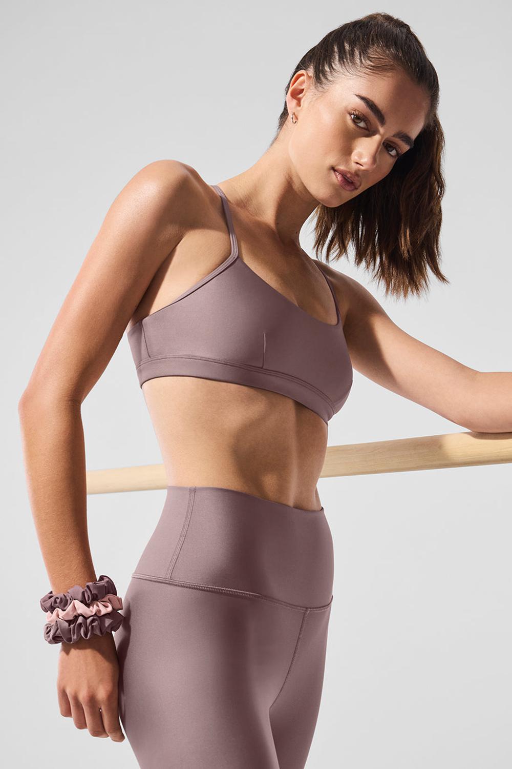 Mushroom Women Alo Yoga Airlift Intrigue Bra | Australia  46590-AJPH