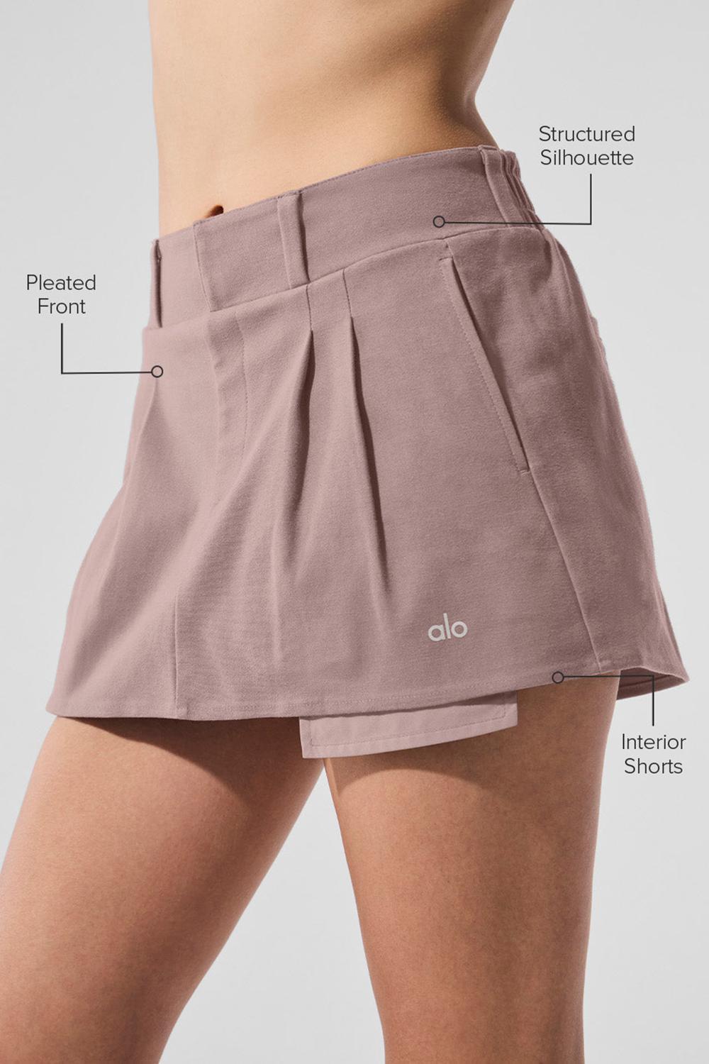 Mushroom Women Alo Yoga Good Days Mini Skirt | Australia  76523-HXLE